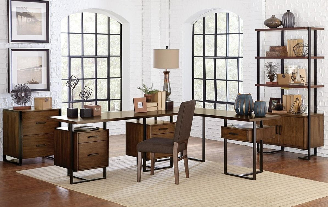 Sedley Bookcase in Walnut 5415RF-17* - Jax Mattress (Jacksonville, FL)