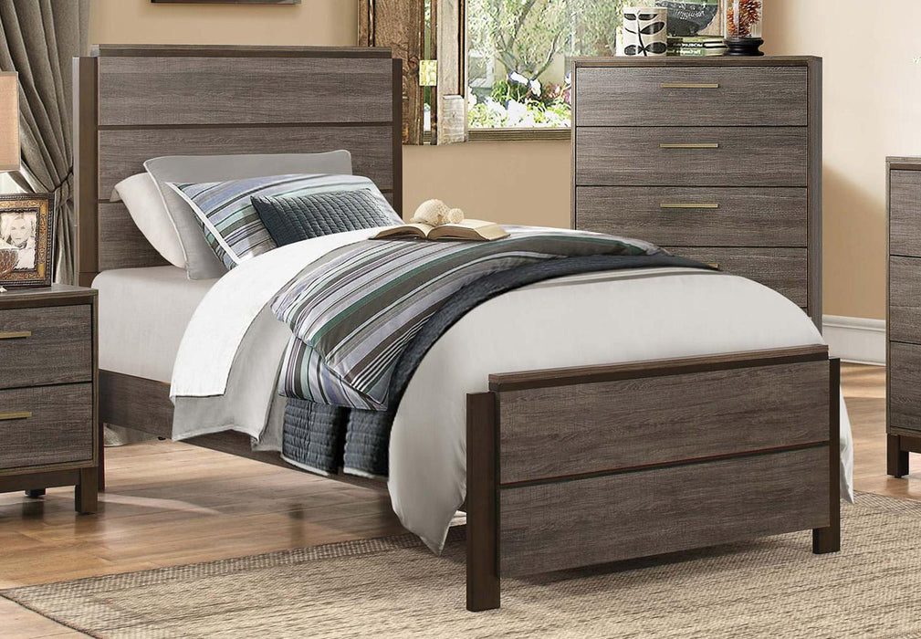 Vestavia Full Bed in Gray 1936F-1 - Jax Mattress (Jacksonville, FL)