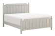 Wellsummer Full Panel Bed in Gray 1803GYF-1* - Jax Mattress (Jacksonville, FL)