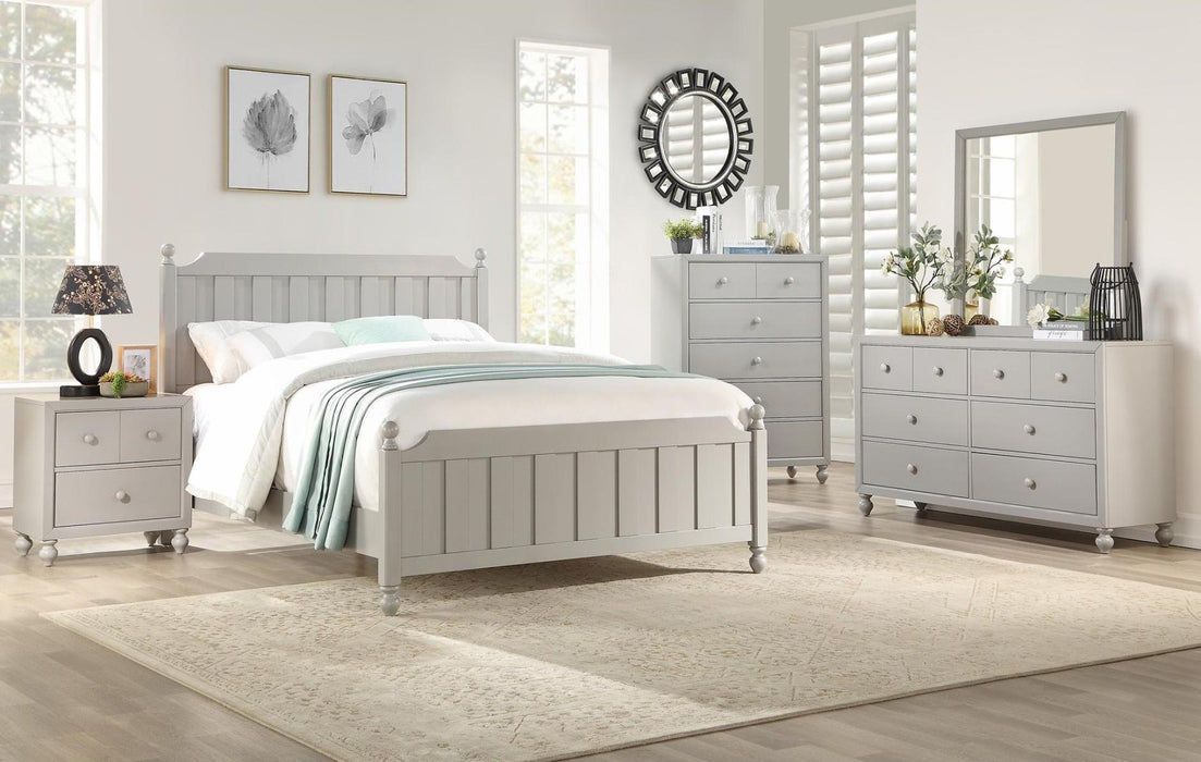 Wellsummer Mirror in Gray 1803GY-6 - Jax Mattress (Jacksonville, FL)