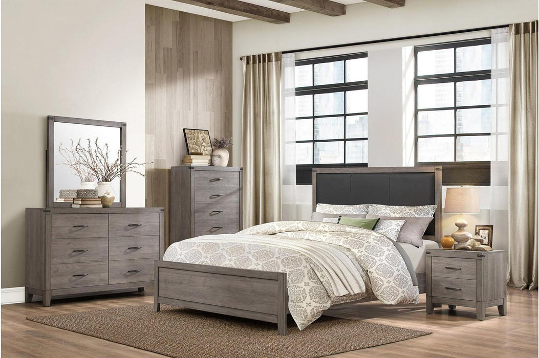 Woodrow Twin/Full Toy Box (1 Set) in Gray 2042NB-TFT - Jax Mattress (Jacksonville, FL)