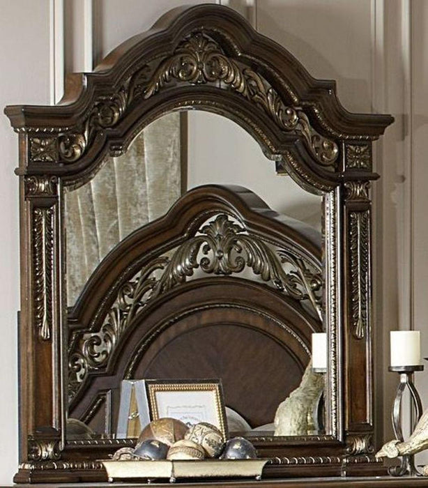 Catalonia Mirror in Cherry 1824-6 - Jax Mattress (Jacksonville, FL)