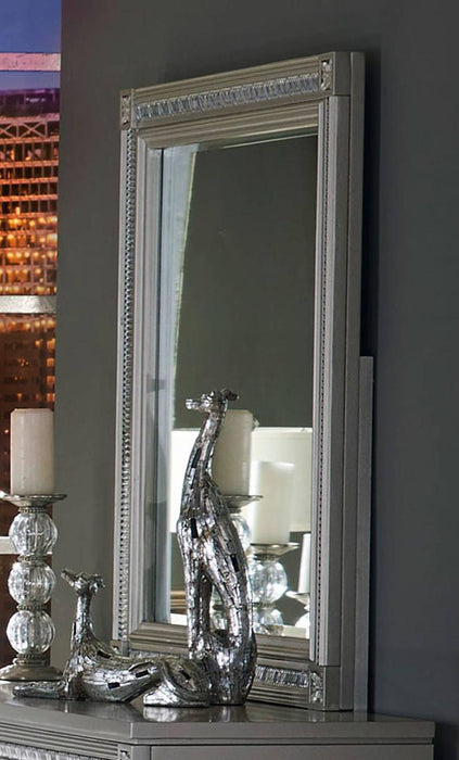 Bevelle Mirror in Silver 1958-6 - Jax Mattress (Jacksonville, FL)