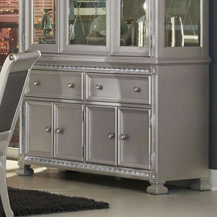 Bevelle Buffet in Silver 1958-55 - Jax Mattress (Jacksonville, FL)