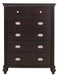 Marston 5 Drawer Chest in Dark Cherry 2615DC-9 - Jax Mattress (Jacksonville, FL)