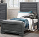 Beechnut Twin Bed in Gray 1904TGY-1 - Jax Mattress (Jacksonville, FL)
