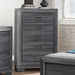 Beechnut 5 Drawer Chest in Gray 1904GY-9 - Jax Mattress (Jacksonville, FL)