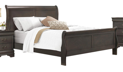 Mayville Queen Sleigh Bed in Gray 2147SG-1 - Jax Mattress (Jacksonville, FL)