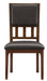 Frazier Park Side Chair in Dark Cherry (Set of 2) - Jax Mattress (Jacksonville, FL)