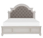 Baylesford Queen Upholstered Panel Bed in Antique White 1624W-1* - Jax Mattress (Jacksonville, FL)