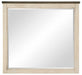 Weaver Mirror in Antique white 1626-6 - Jax Mattress (Jacksonville, FL)