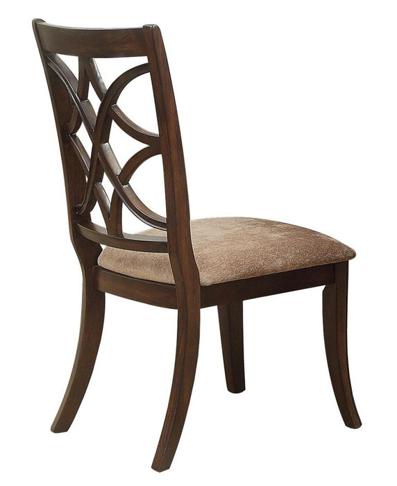 Keegan Side Chair in Cherry (Set of 2) - Jax Mattress (Jacksonville, FL)
