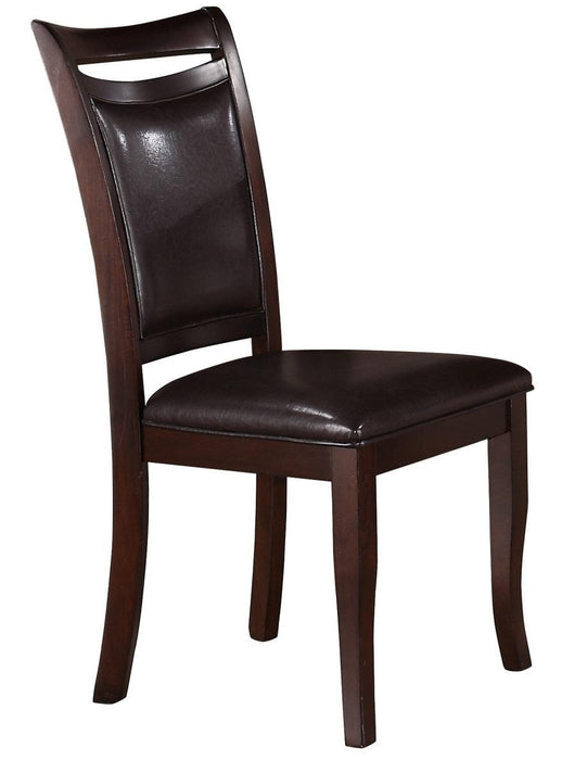 Maeve Side Chair in Dark Cherry (Set of 2) 2547S - Jax Mattress (Jacksonville, FL)