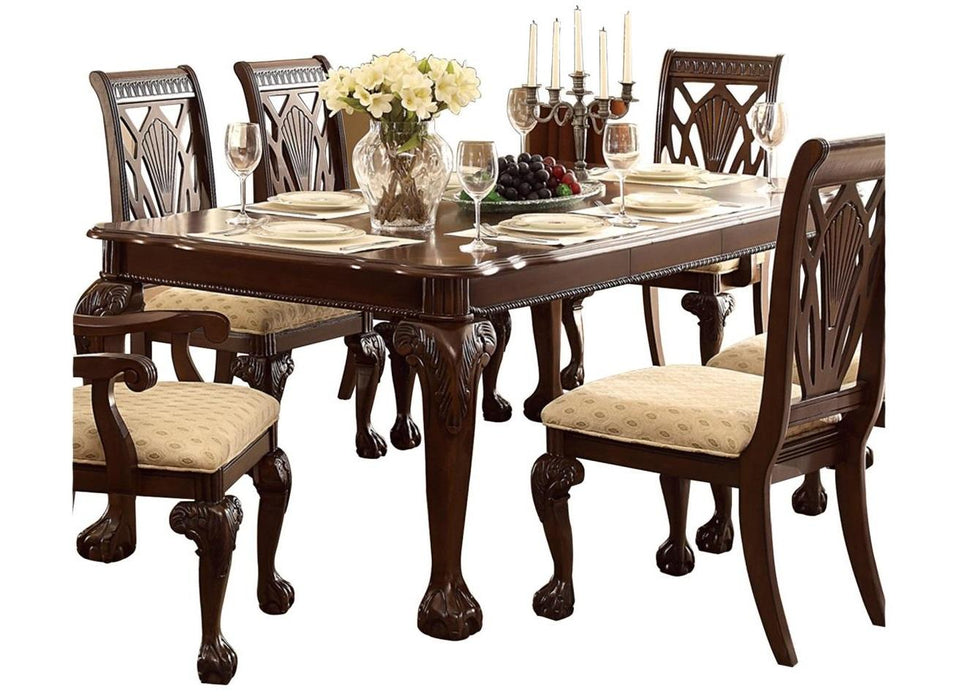 Norwich Dining Table in Dark Cherry 5055-82 - Jax Mattress (Jacksonville, FL)