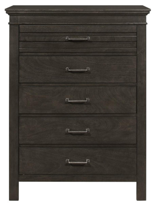 Blaire Farm Chest in Saddle Brown Wood 1675-9 - Jax Mattress (Jacksonville, FL)