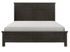 Blaire Farm Full Panel Bed in Saddle Brown Wood 1675F-1* - Jax Mattress (Jacksonville, FL)