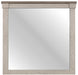 Arcadia Mirror in White & Weathered Gray 1677-6 - Jax Mattress (Jacksonville, FL)