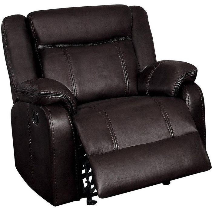 Jude Glider Recliner Chair in Brown 8201BRW-1 - Jax Mattress (Jacksonville, FL)