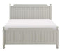 Wellsummer Full Panel Bed in Gray 1803GYF-1* - Jax Mattress (Jacksonville, FL)