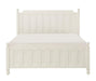 Wellsummer Full Panel Bed in White 1803WF-1* - Jax Mattress (Jacksonville, FL)
