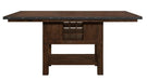 Schleiger Counter Height Dining Table in Dark Brown 5400-36XL* - Jax Mattress (Jacksonville, FL)