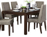 Kavanaugh Dining Table in Dark Brown 5409-78 - Jax Mattress (Jacksonville, FL)