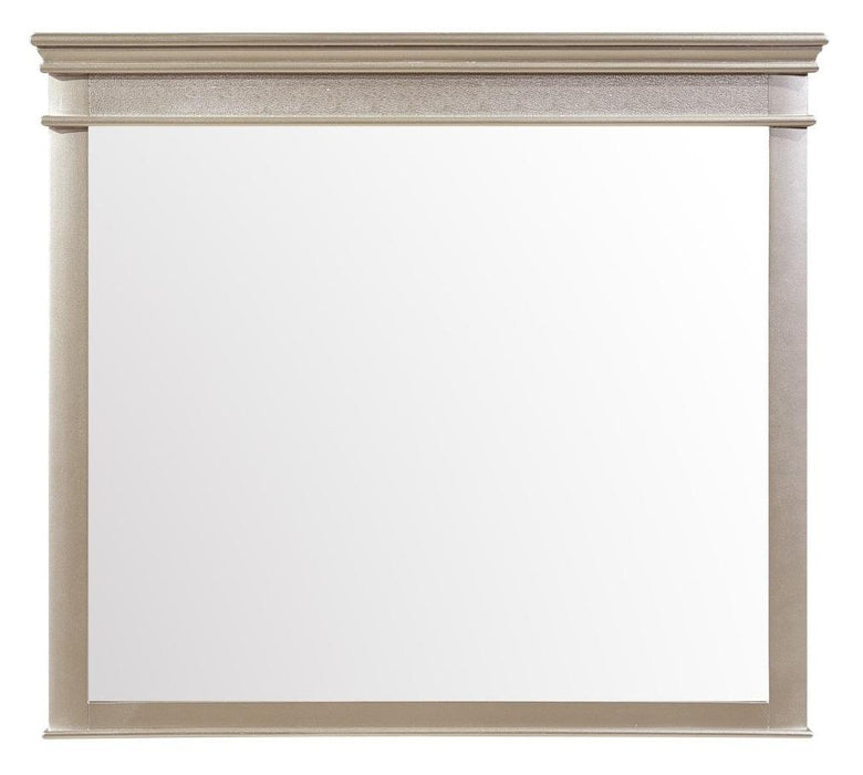 Celandine Mirror in Silver 1928-6 - Jax Mattress (Jacksonville, FL)