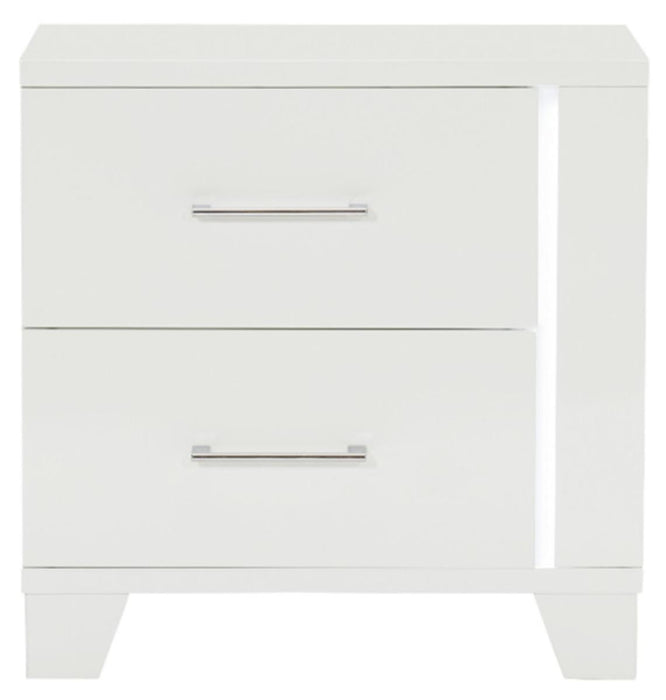 Kerren Nightstand in White 1678W-4 - Jax Mattress (Jacksonville, FL)