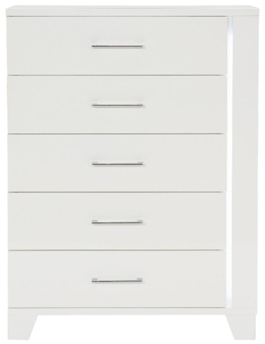 Kerren Chest in White 1678W-9 - Jax Mattress (Jacksonville, FL)
