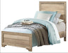 Lonan Twin Panel Bed in Natural 1955T-1* - Jax Mattress (Jacksonville, FL)