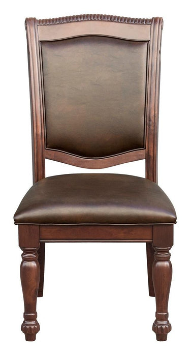 Lordsburg Side Chair in Brown Cherry (Set of 2) - Jax Mattress (Jacksonville, FL)