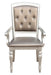 Orsina Arm Chair in Silver (Set of 2) - Jax Mattress (Jacksonville, FL)