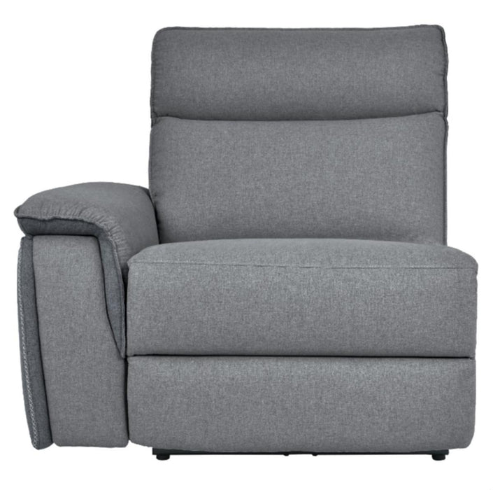 Maroni Power LSF Reclining Chair with Power Headrest and USB Port in Dark Gray/Light Gray 8259-LRPWH - Jax Mattress (Jacksonville, FL)