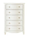 Meghan 5 Drawer Chest in White 2058WH-9 - Jax Mattress (Jacksonville, FL)