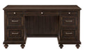 Cardano Executive Desk in Charcoal 1689-17 - Jax Mattress (Jacksonville, FL)