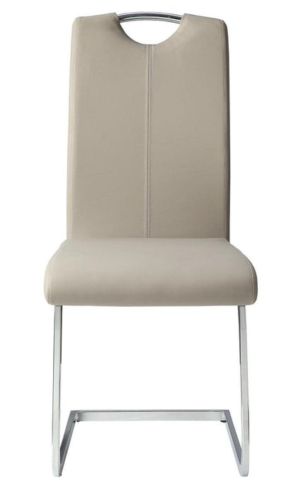 Glissand Side Chair in Chrome (Set of 2) - Jax Mattress (Jacksonville, FL)