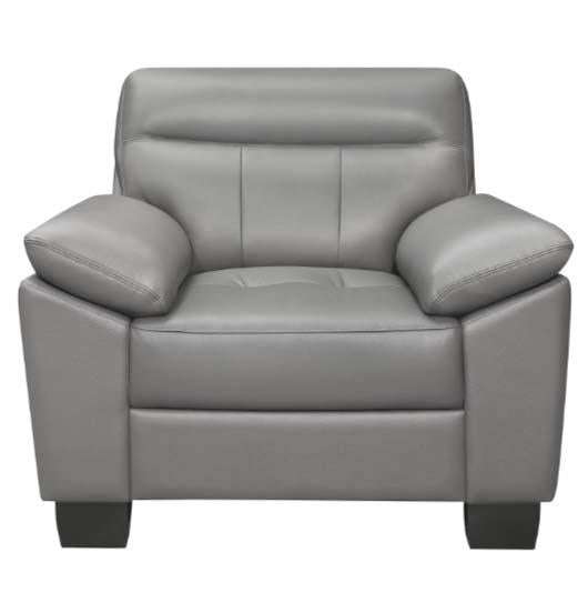Denizen Chair in Gray 9537GRY-1 - Jax Mattress (Jacksonville, FL)