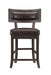 Oxton Counter Hight Chair in Dark Cherry (Set of 2) - Jax Mattress (Jacksonville, FL)