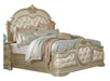 Antoinetta Queen Panel Bed in Champagne Wood 1919NC-1* - Jax Mattress (Jacksonville, FL)