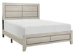Quinby Full Panel Bed in Light Brown 1525F-1 - Jax Mattress (Jacksonville, FL)