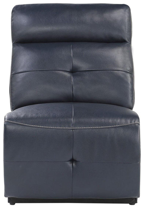Avenue Armless Chair in Navy 9469NVB-AC - Jax Mattress (Jacksonville, FL)