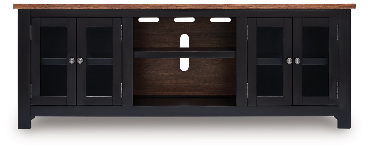 Wildenauer 76" TV Stand with Electric Fireplace